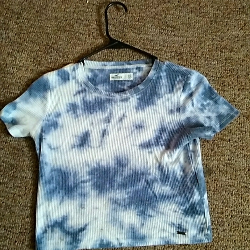 Tie Dye Hollister Crop Top